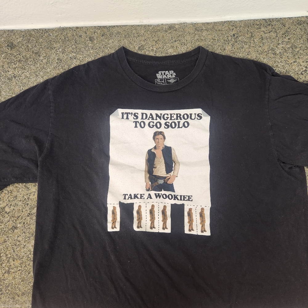Star Wars Han Solo graphic t-shirt men's XL